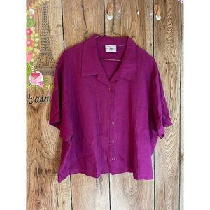 Women's Studio Ease Button Down Top